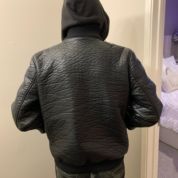 OBEY Leather Jacket - Picture 3 of 8